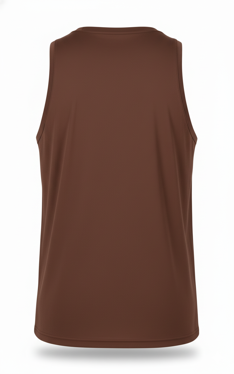 Men's Classic Workout Tank Top (Brown)