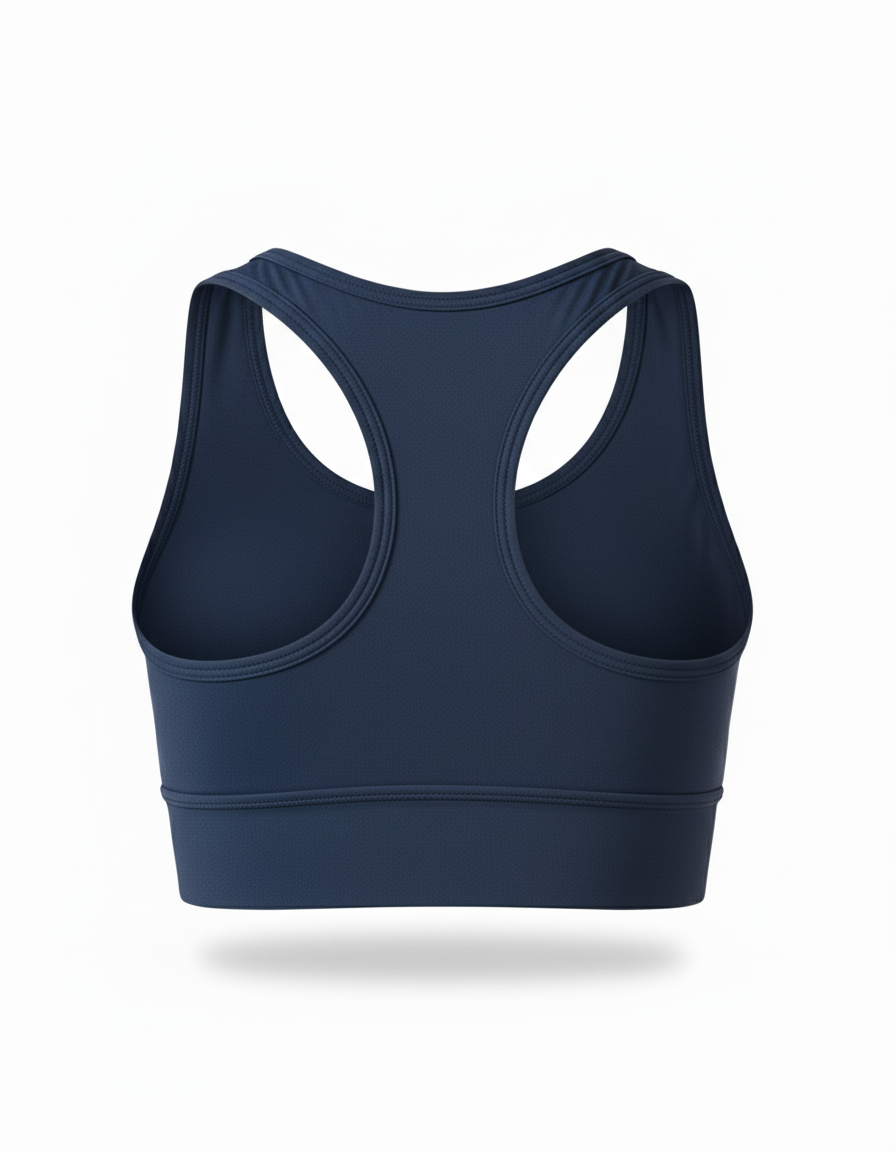 Women's Training Bra Top - Navy Blue