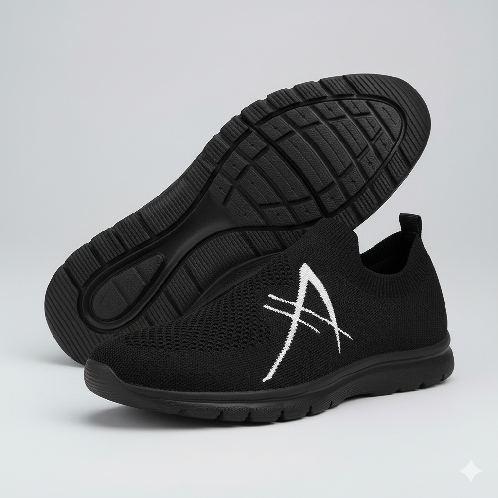 Breeze Performance Unisex  Footwear - Black