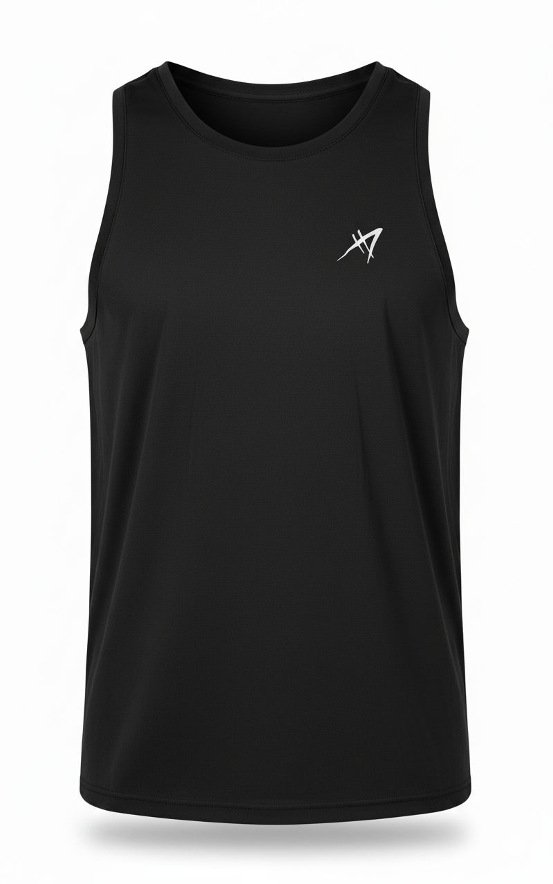 Men's Classic Workout Tank Top (Black)