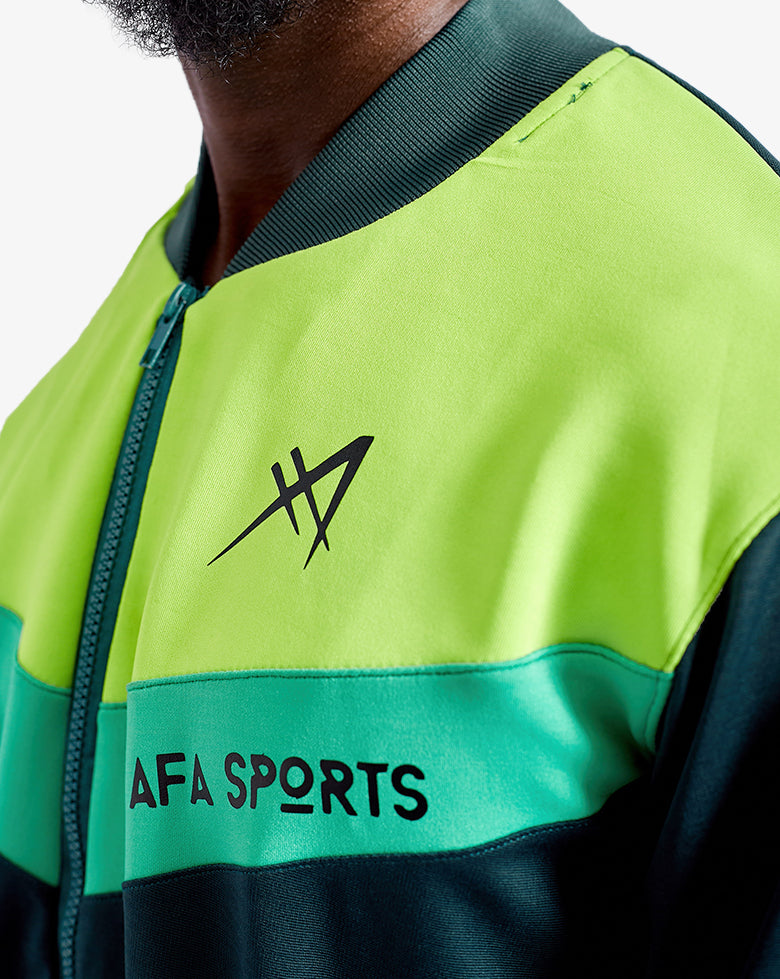 Men's Classic Tracksuit In Green