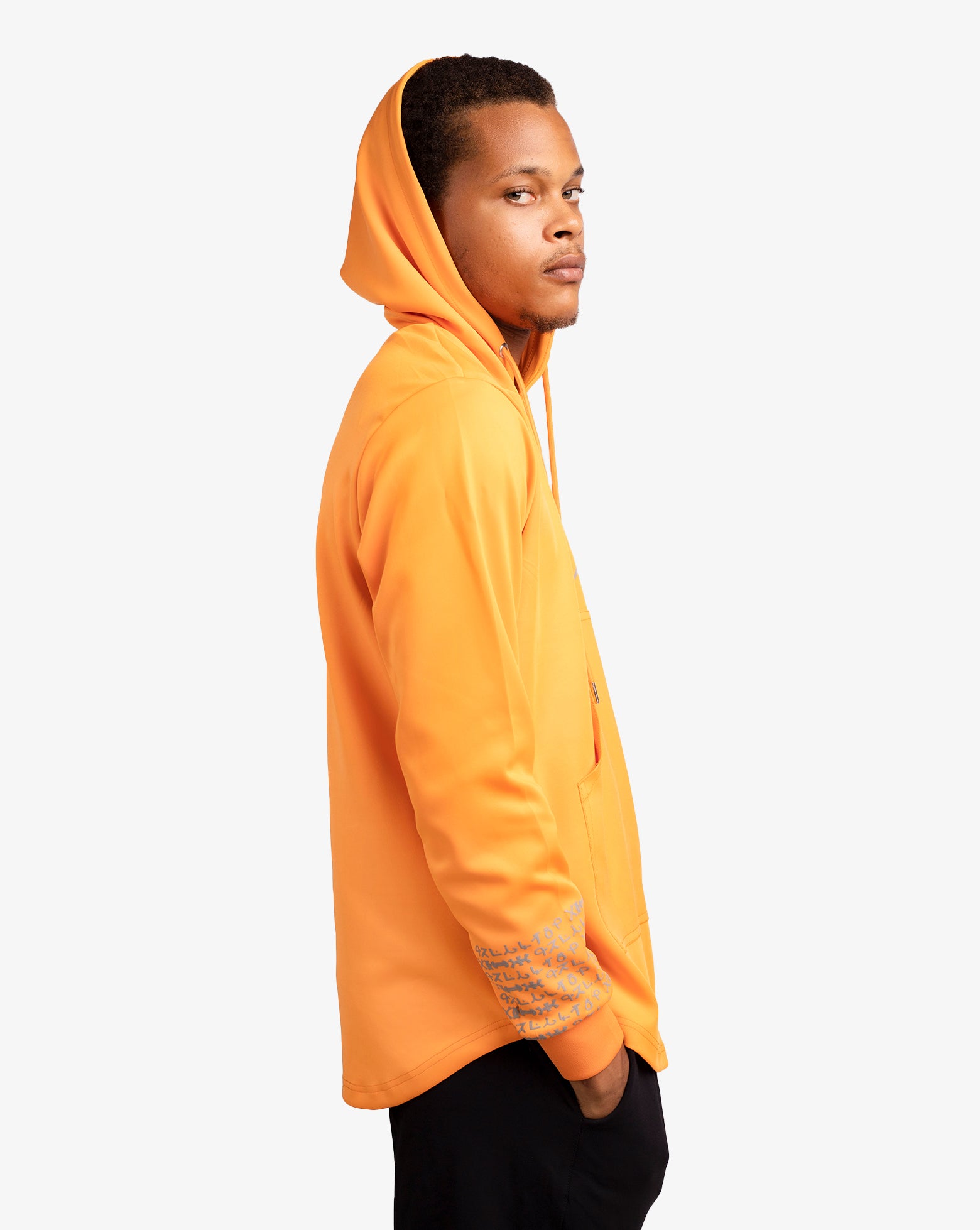 Men's Classic Nsibidi Hoodie - Orange